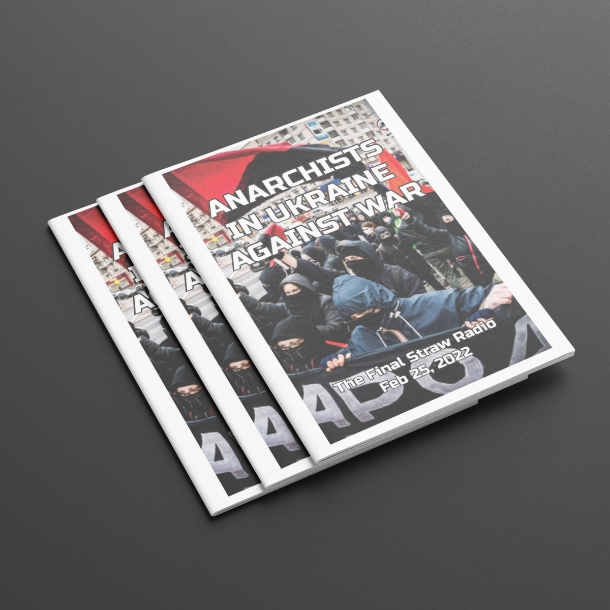 Brochure "Anarchists in Ukraine Against War"